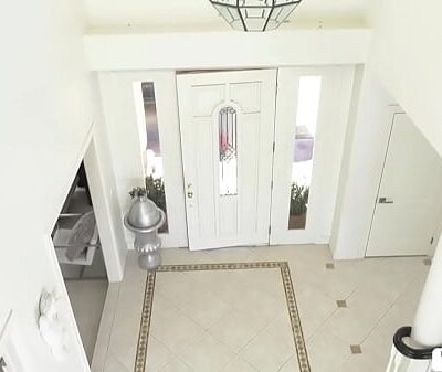 Stepdad spanks and fucks TS Stepdaughters asshole