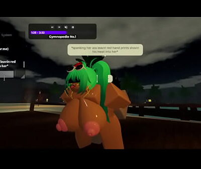 the brazilian miku receives an american BBC and shows what is good in Brazil roblox rr34