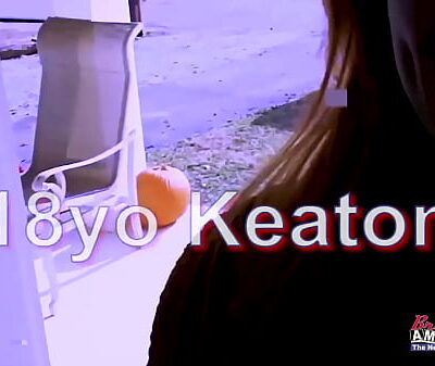 Ginger Beauty Keaton Rubs Her Pussy With A Sex Toy And Gets Deeply Banged!