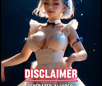 Cute Maid Riding Duck(3D)-Aipornmix[Generated AI]