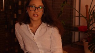 pov: you can’t resist your boss when she wants to give you a blowjob in her office