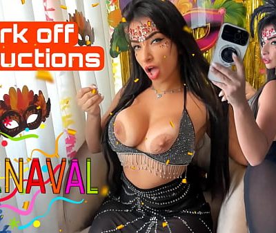 Sexy brazilian girl CARNAVAL COSPLAY DIRTY TALKING THE HOTTEST JOI JERK OFF INSTRUCTIONS IN SAMBA MOOD CUM IN MOUTH